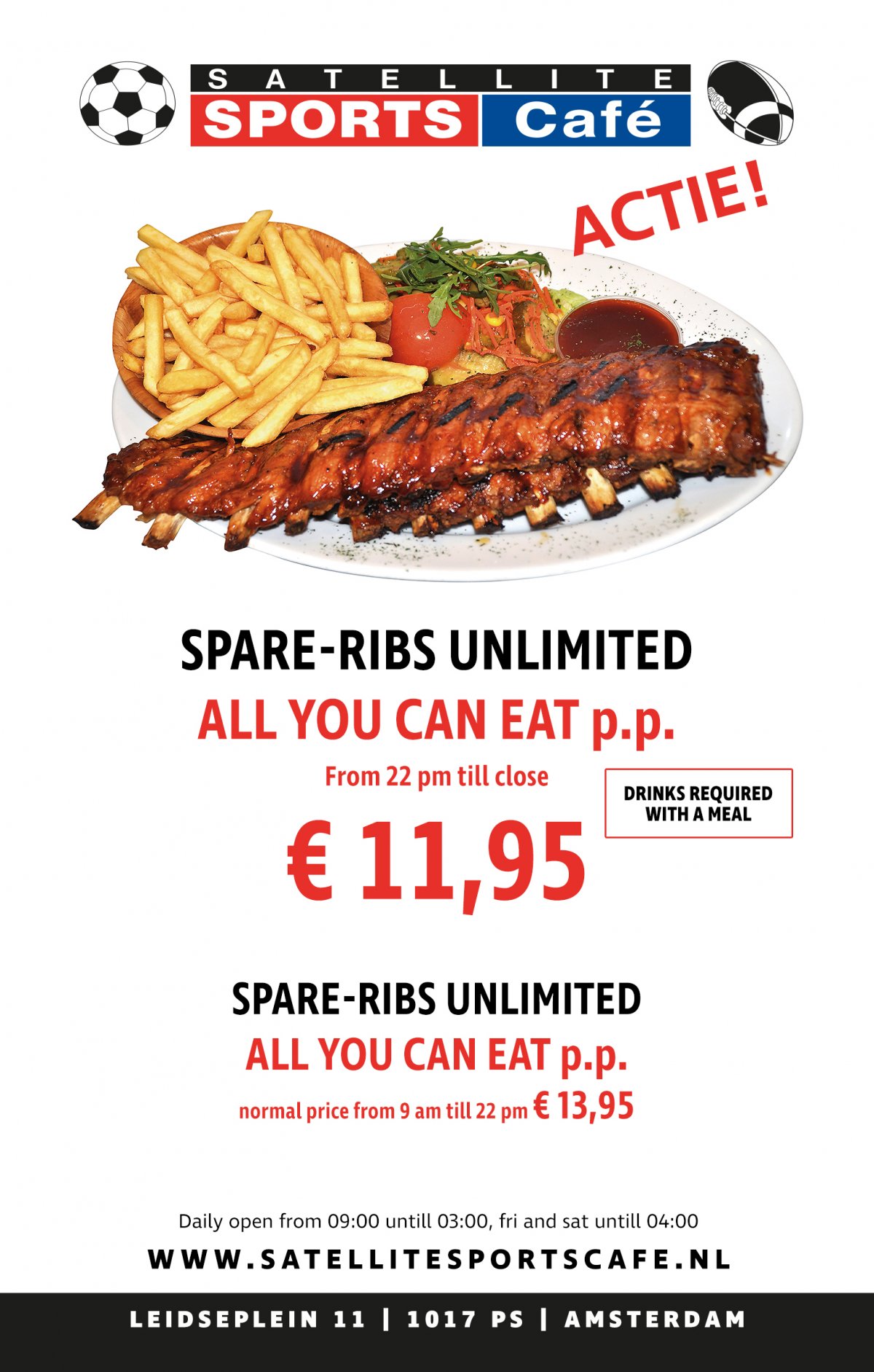 spare ribs 12,5 x 20